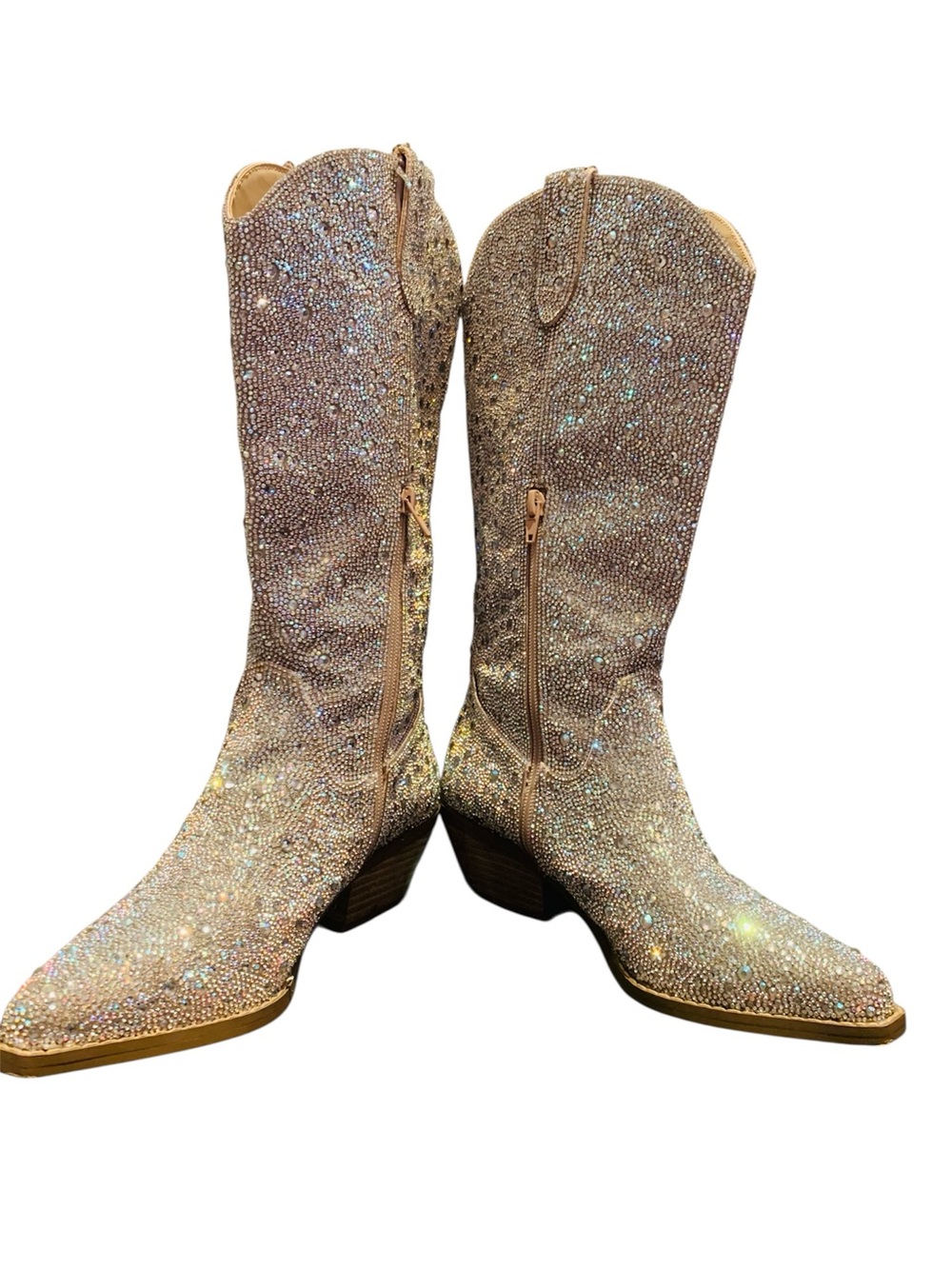 🩷BETSEY RHINESTONE BOOT🩷EXCELLENT CONDITION!!! - Picture 4 of 8